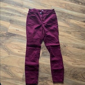 Kohl’s Maroon Jeans